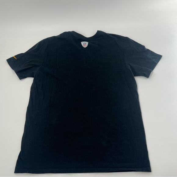 Nike NFL Steelers Men’s Black Short Sleeve Athletic Cut Shirt - Picture 5 of 6